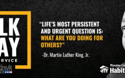 Manatee County Habitat Announces Project in Collaboration with State College of Florida MLK Day of Service