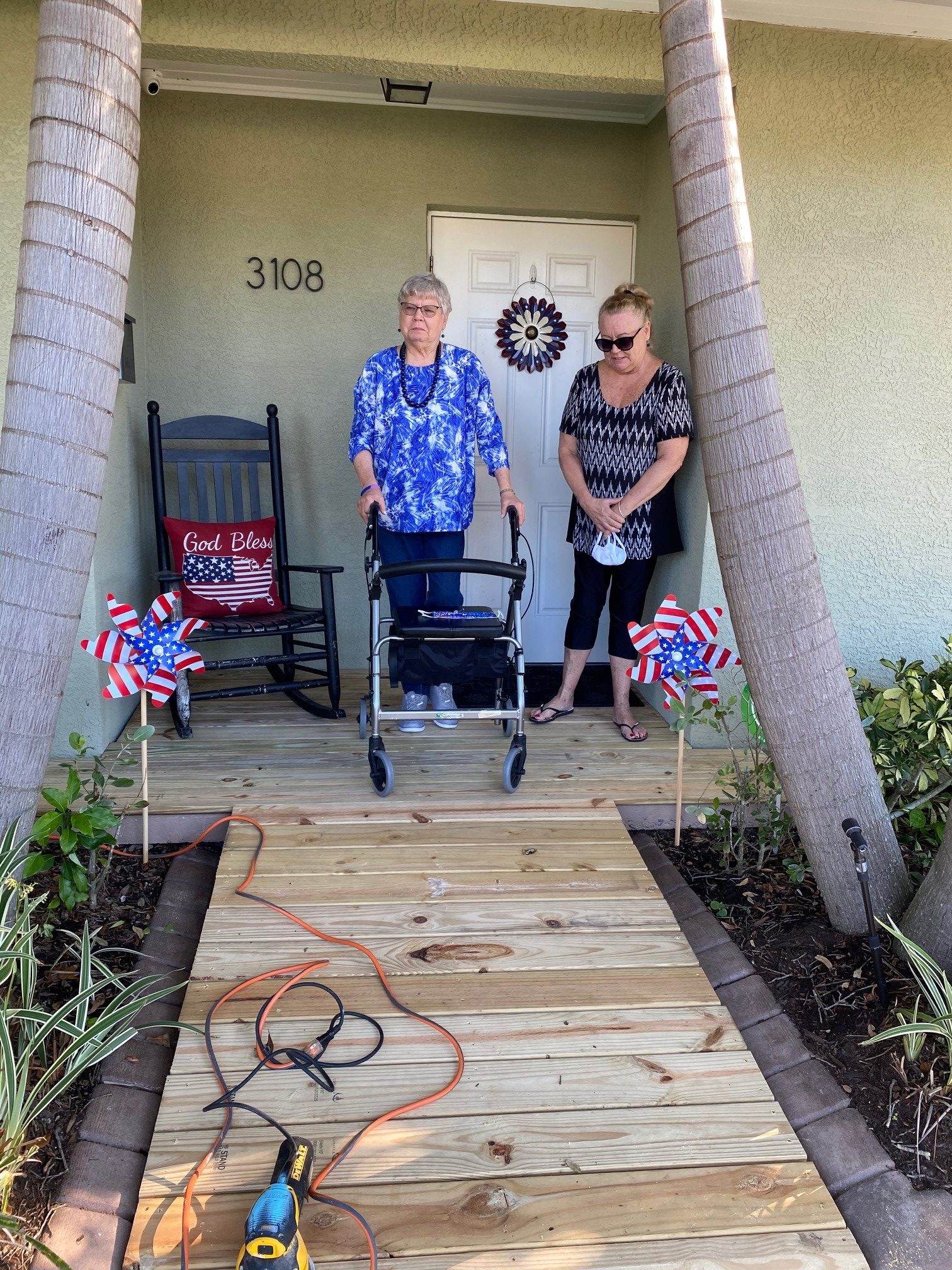 Access Ramp enables Rose Mary to leave her house! | Manatee Habitat for ...