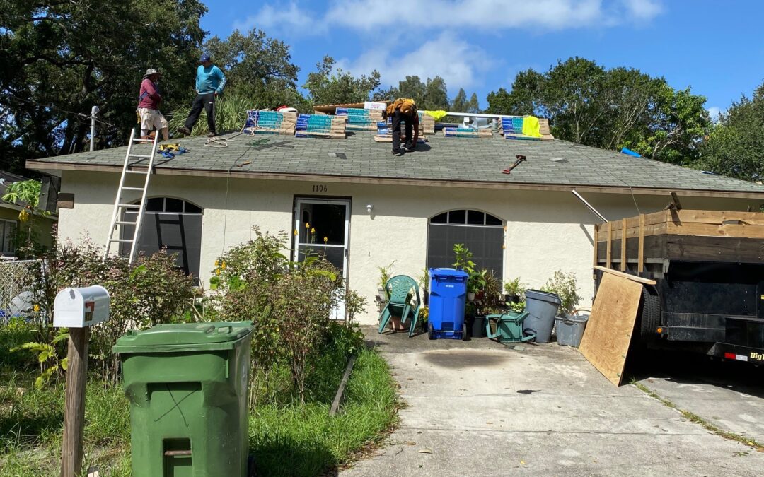 Noland’s Roofing         Donates New Roof