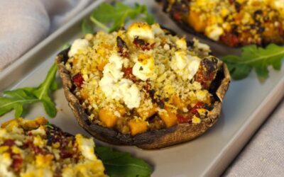 Sheryl Boddy’s Butternut Squash Stuffed Portobello Mushrooms