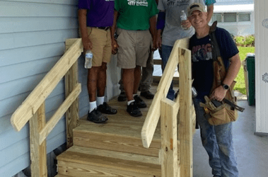 Critical Home Repair Team Continues Their Quest to Improve Access for Seniors