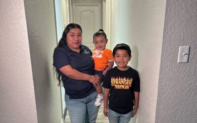 Elizabeth, Bryson, and Kiari