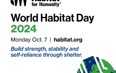 Celebrating World Habitat Day