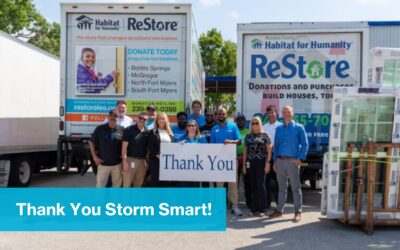 Storm Smart donates $250,000 worth of impact windows to the Manatee Habitat ReStore!