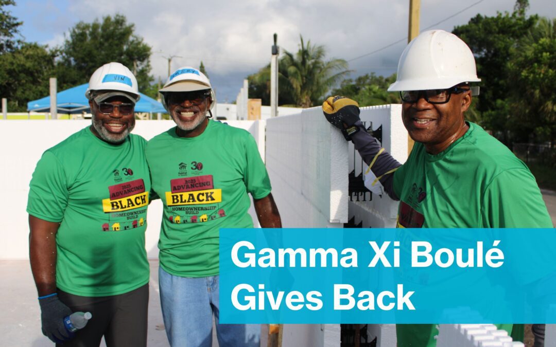 Celebrating Partnership & Progress: Gamma Xi Boulé’s Impact on Advancing Black Homeownership