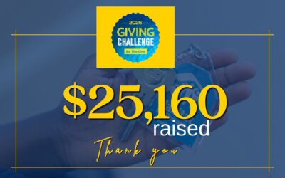$25,160 Raised Through 2026 Giving Challenge