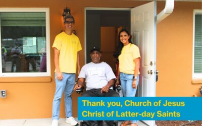 The Church of Jesus Christ of Latter-day Saints Helps Restore Storm-Damaged Homes